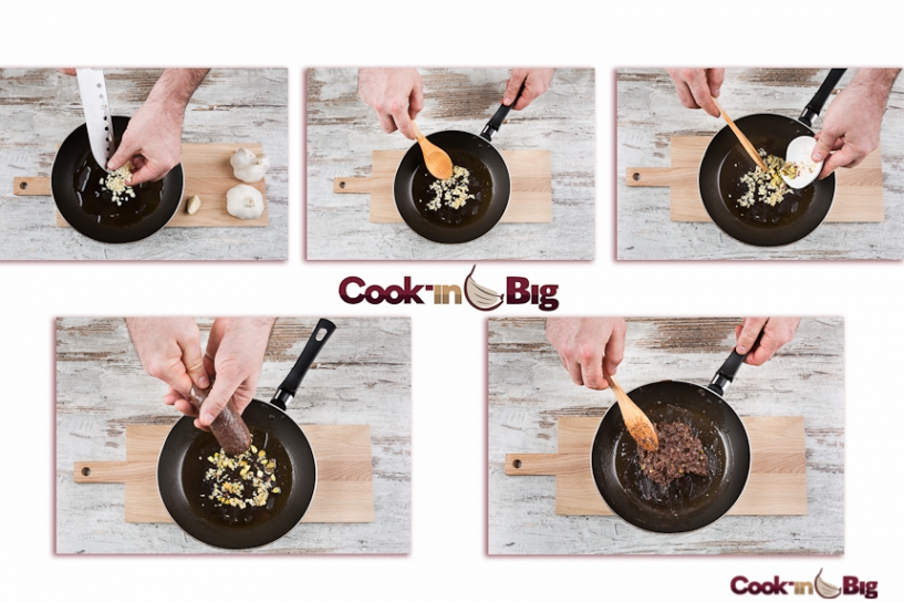 Big Garlic_Crispy Black Pudding Instructions