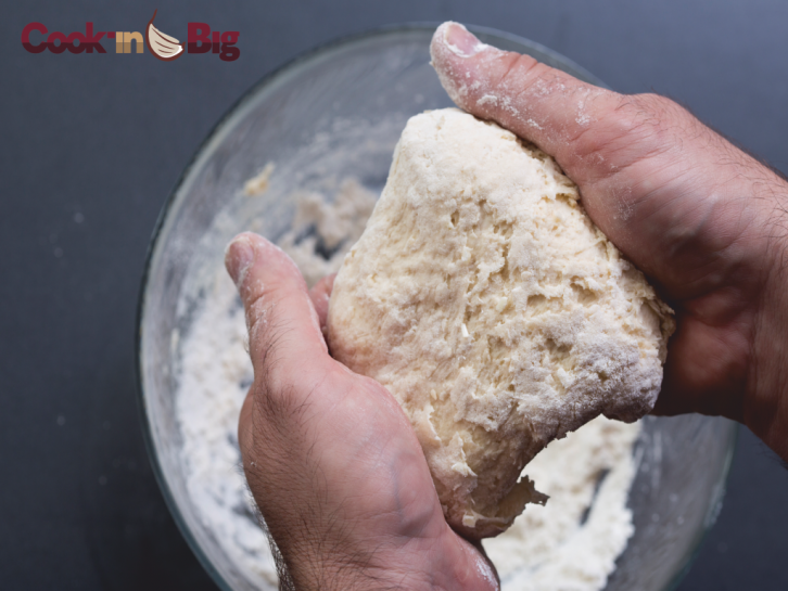 Mix well and knead