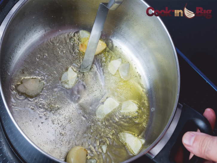 Step 4 Cod Loin Confit with Garlic Recipe