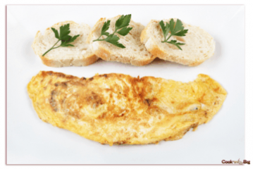 Omelet with Black Garlic