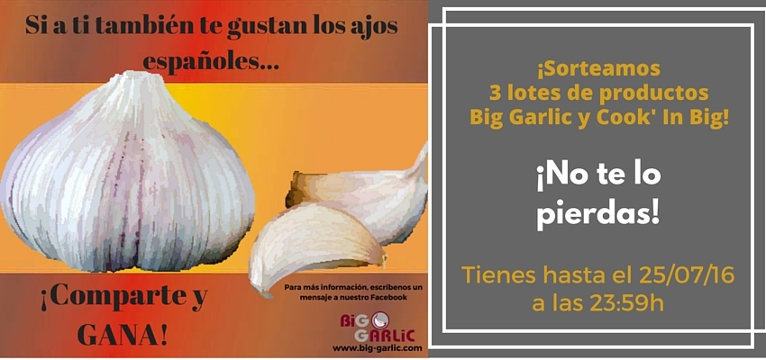 Me gustan los ajos españoles #BigGarlic#ConcursoFacebook#