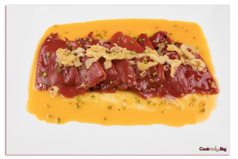 Pimientos del Piquillo  con Ajo Spring Blanco