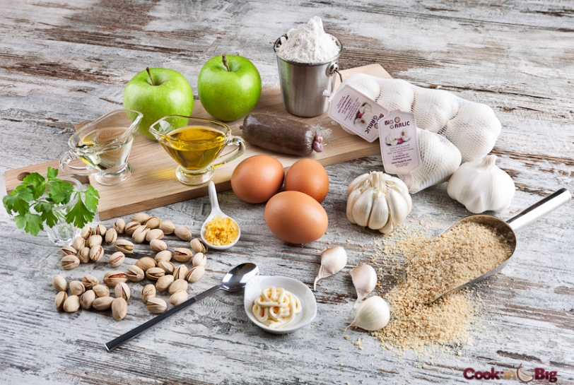 Big Garlic_Ingredientes Crujiente de morcilla