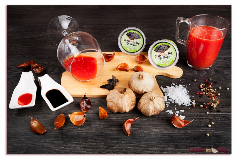 Bloody Mary with Black Garlic