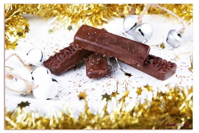 Turrón Crujiente de Chocolate y Ajo Castaño